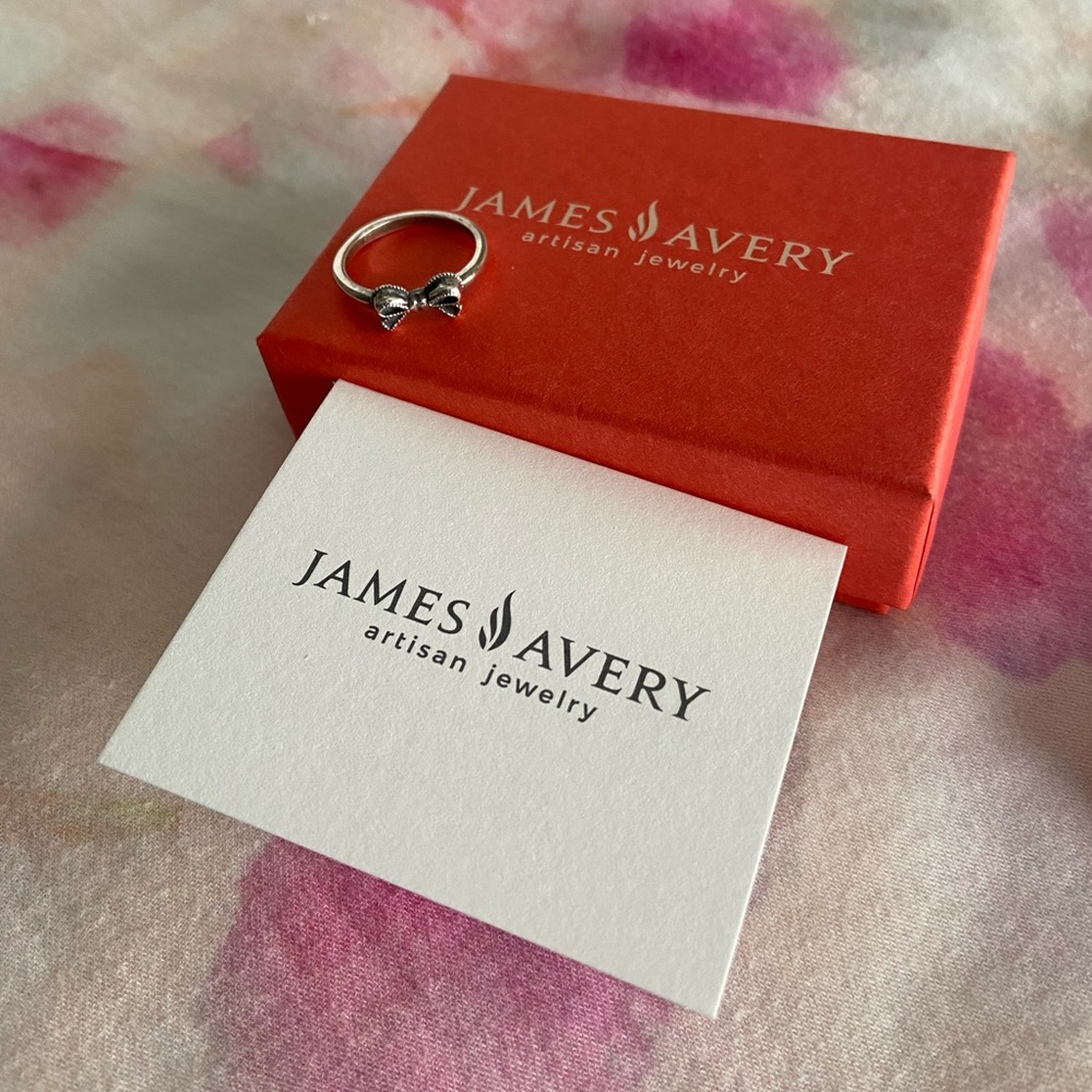 James Avery Vintage Bow Ring